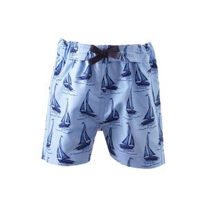 Rachel Riley Boys  Sailboat Swim Short, Blue